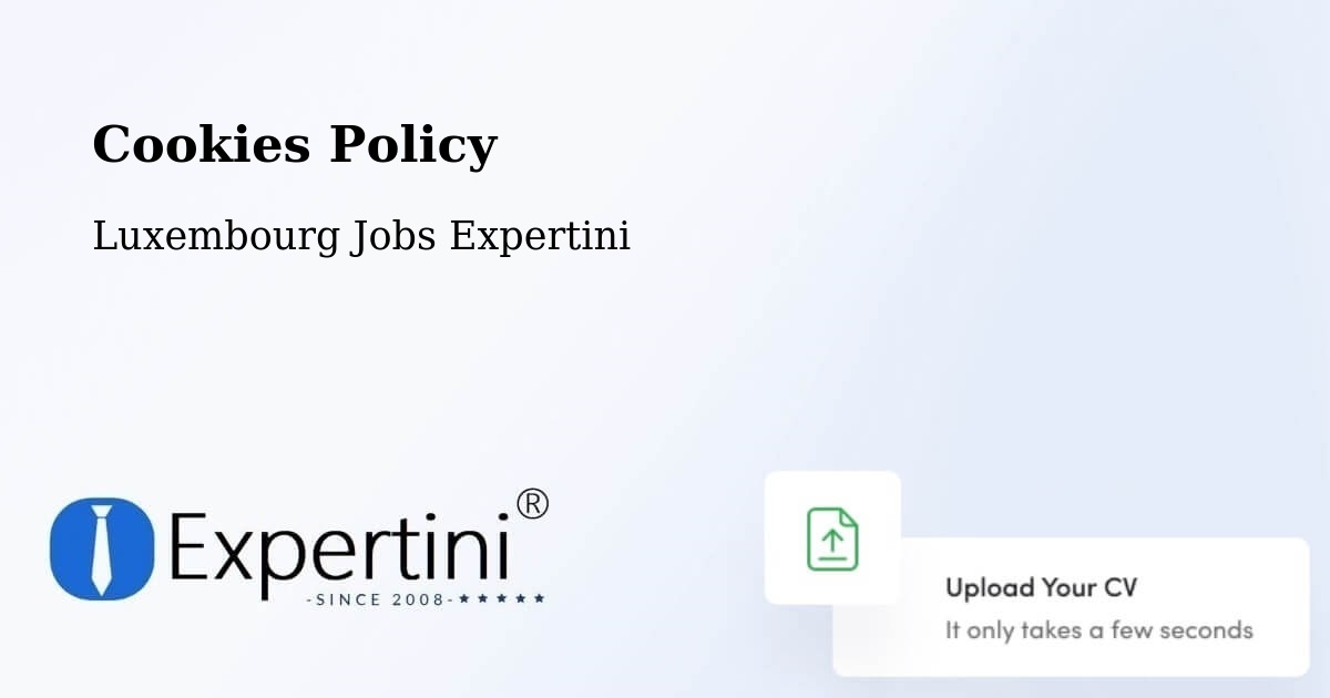 Cookie Policy – Mersch - Luxembourg Jobs Expertini